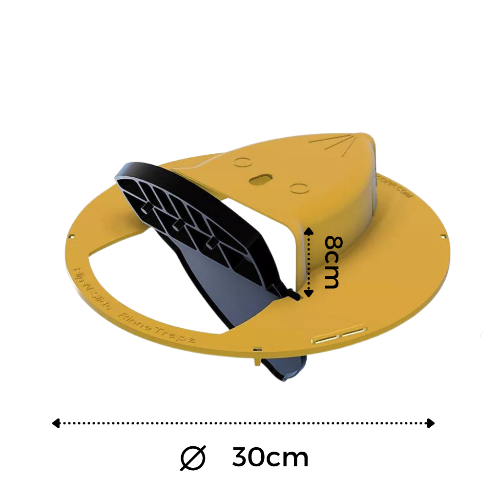 Cubo trampa para ratas y ratones - Ozerty