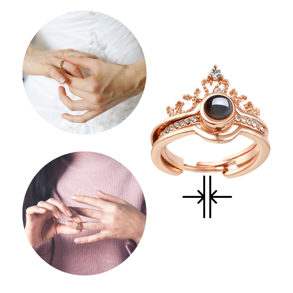 Anillo "Te amo" en 100 idiomas - Ozerty