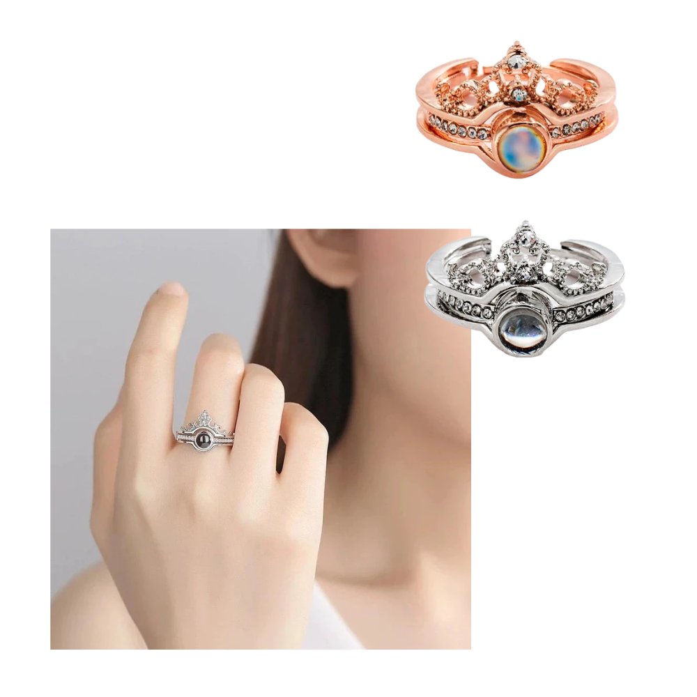 Anillo "Te amo" en 100 idiomas - Ozerty