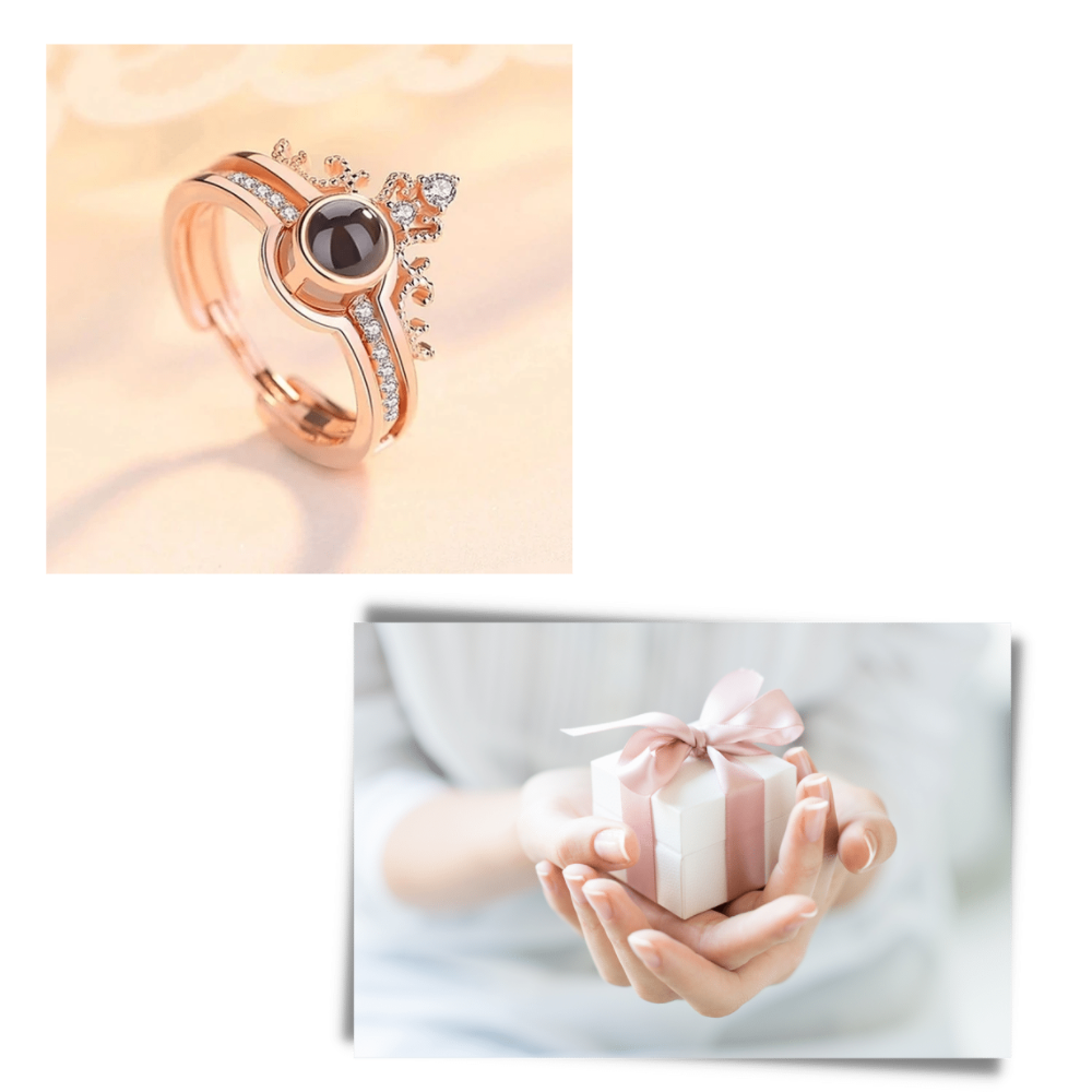 Anillo "Te amo" en 100 idiomas - Ozerty