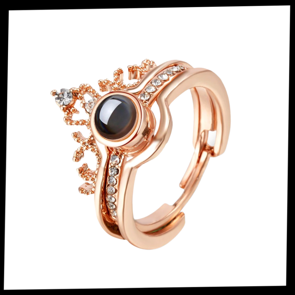 Anillo "Te amo" en 100 idiomas - Ozerty