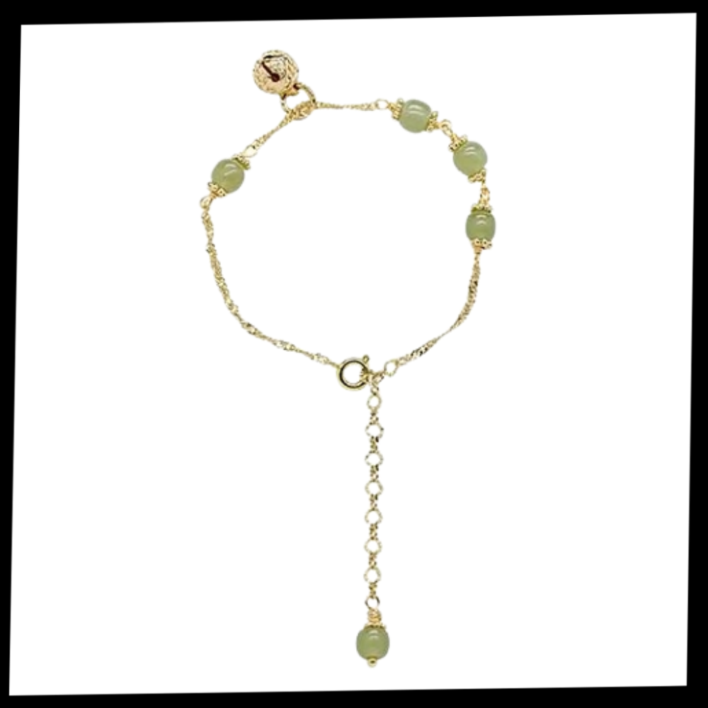 Pulsera de campana de jade de Hetian - Ozerty