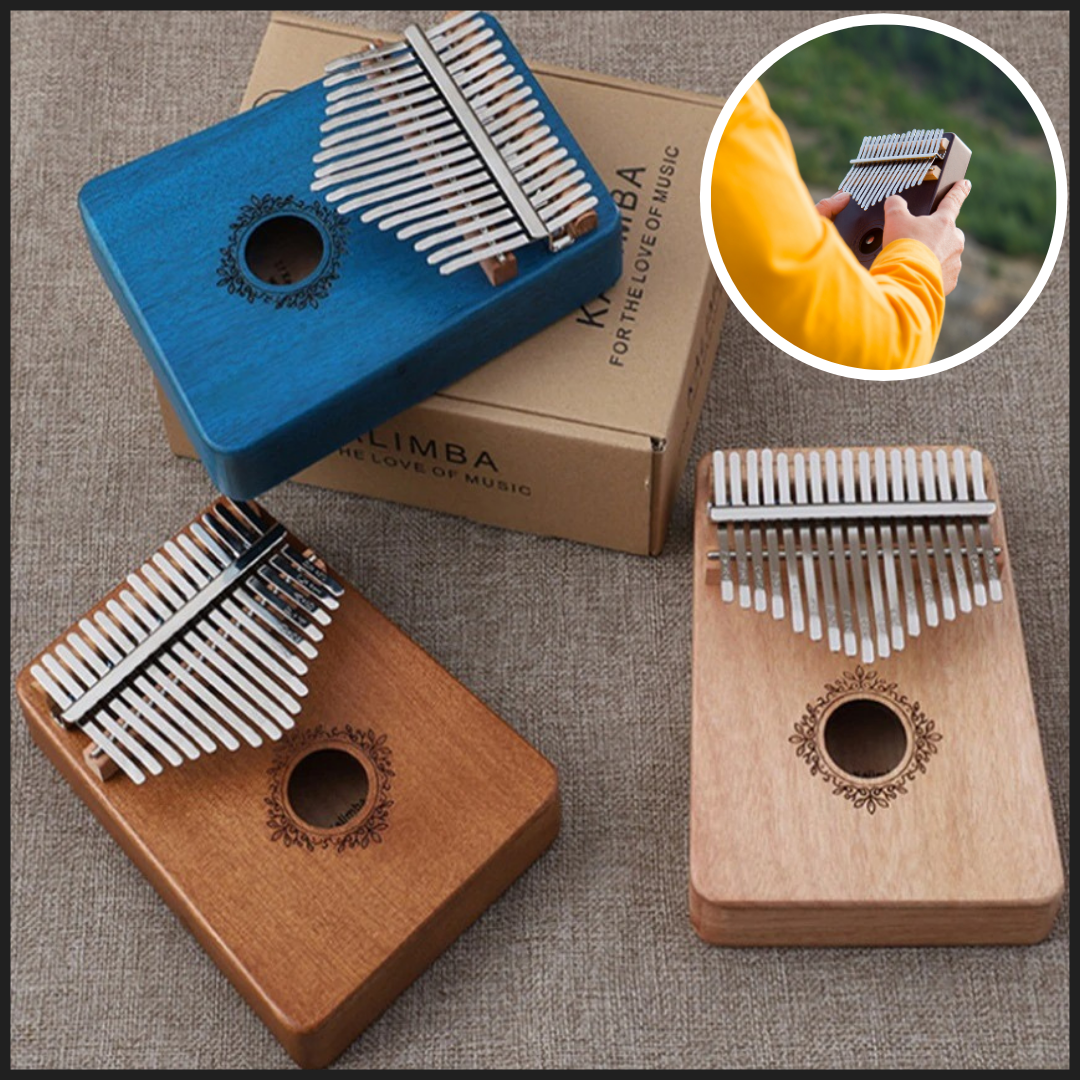 Kalimba Piano de pulgar de 17 teclas