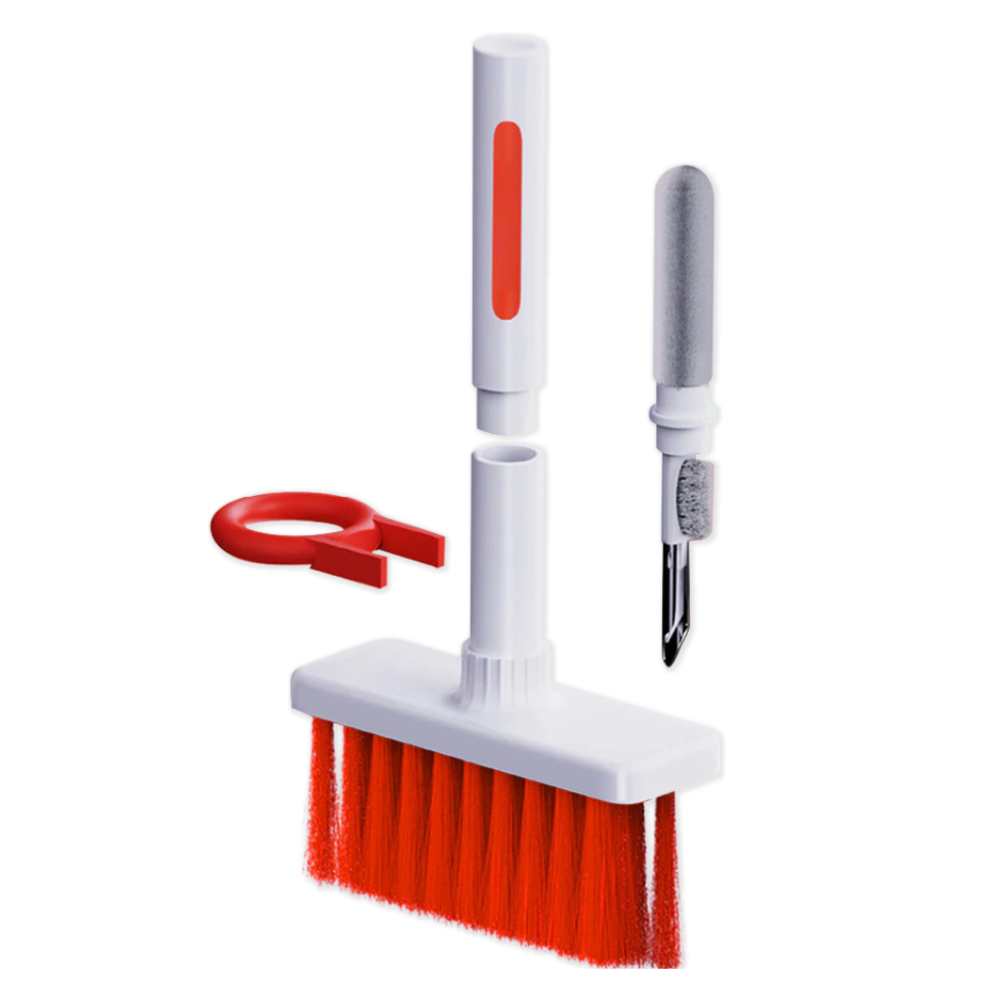 Limpiador de teclados y auriculares 5 en 1 - Ozerty