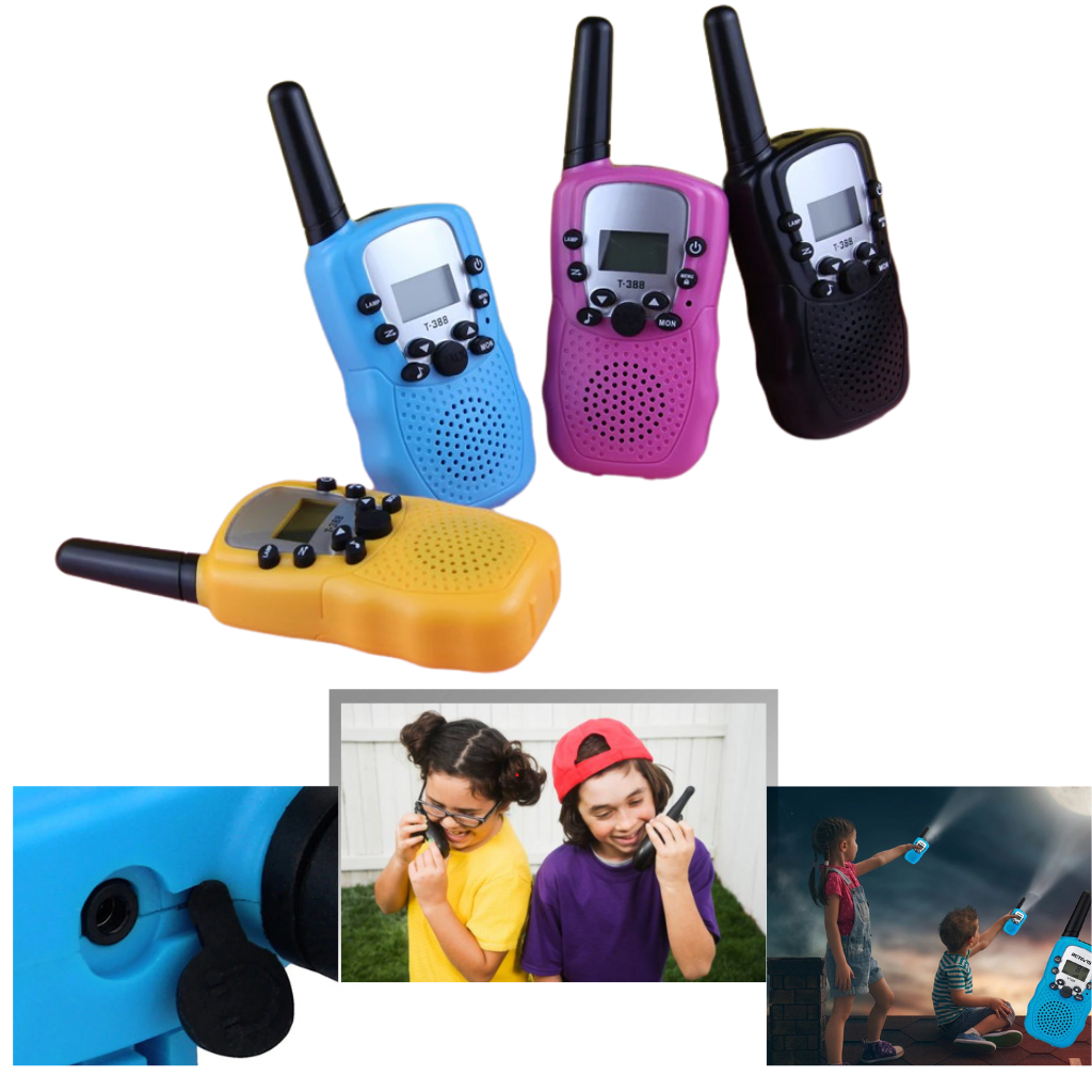 Walkie Talkies para niños (2 unidades) - Ozerty