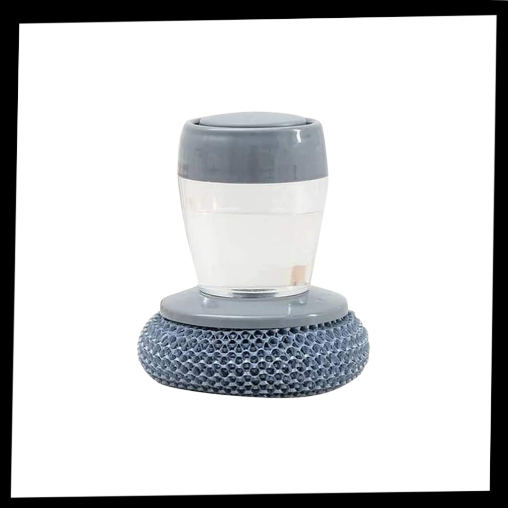 Cepillo de palma dispensador de jabón para la cocina - Ozerty