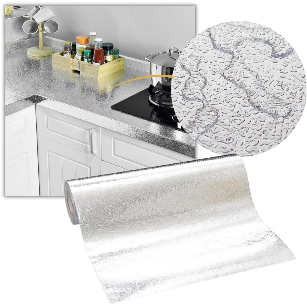 Papel pintado de cocina resistente al aceite - Ozerty