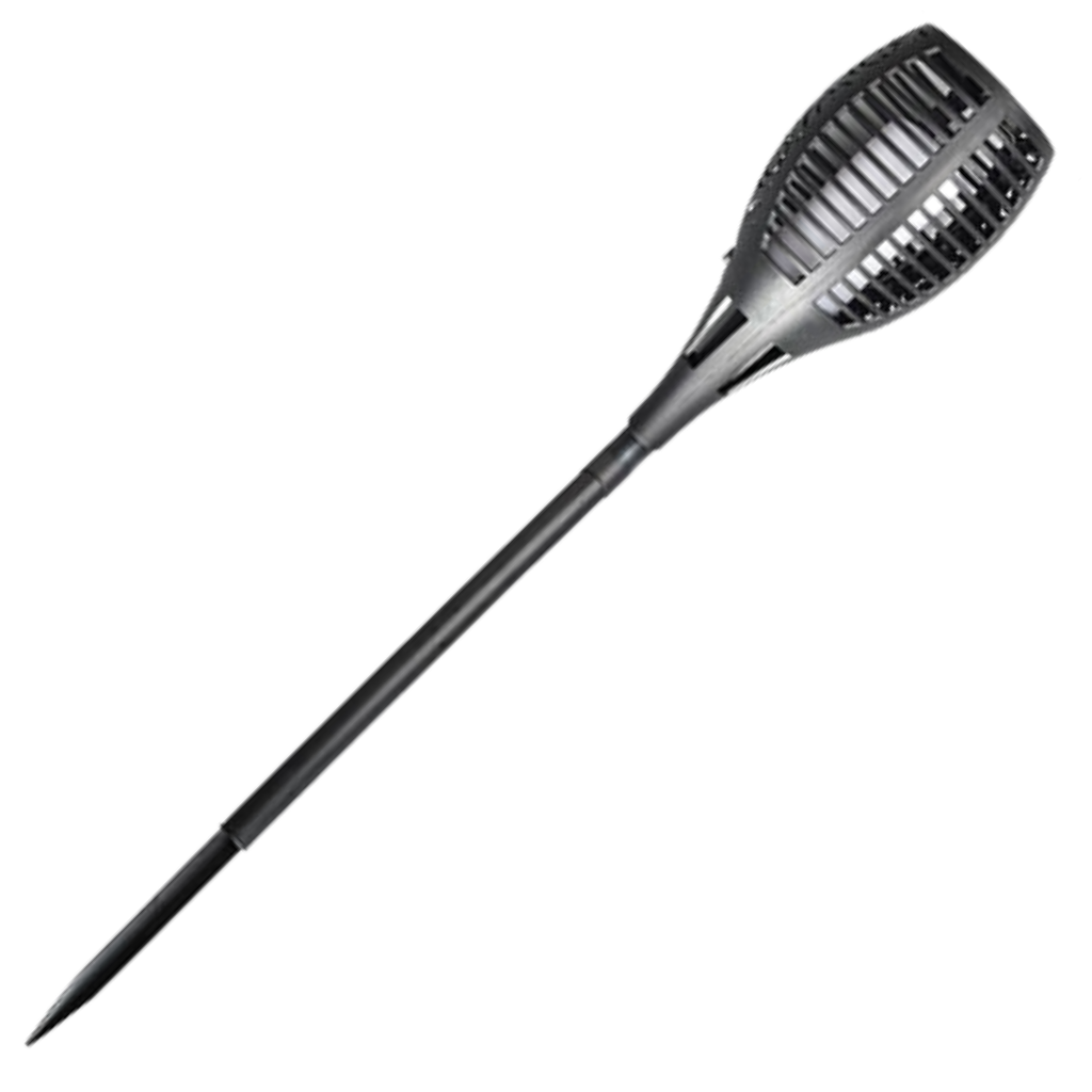 Linterna solar LED con llama parpadeante - Ozerty