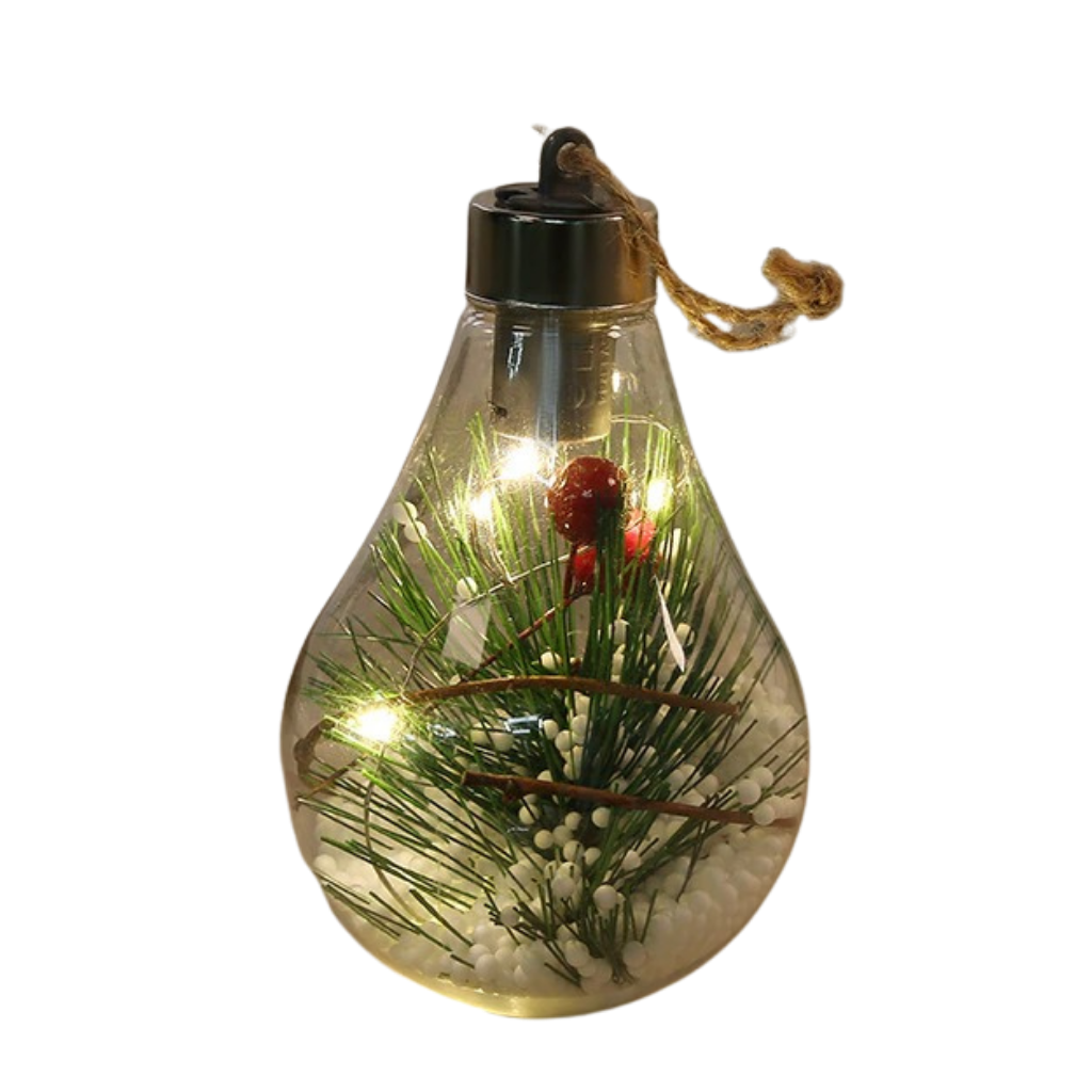 Bombilla LED transparente para bolas de navidad - Ozerty