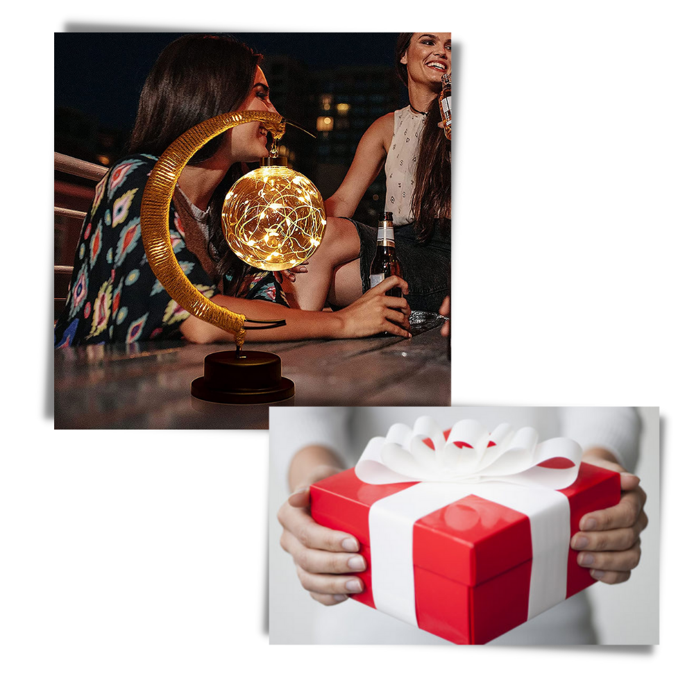 Lámpara LED lunar encantada - Ozerty