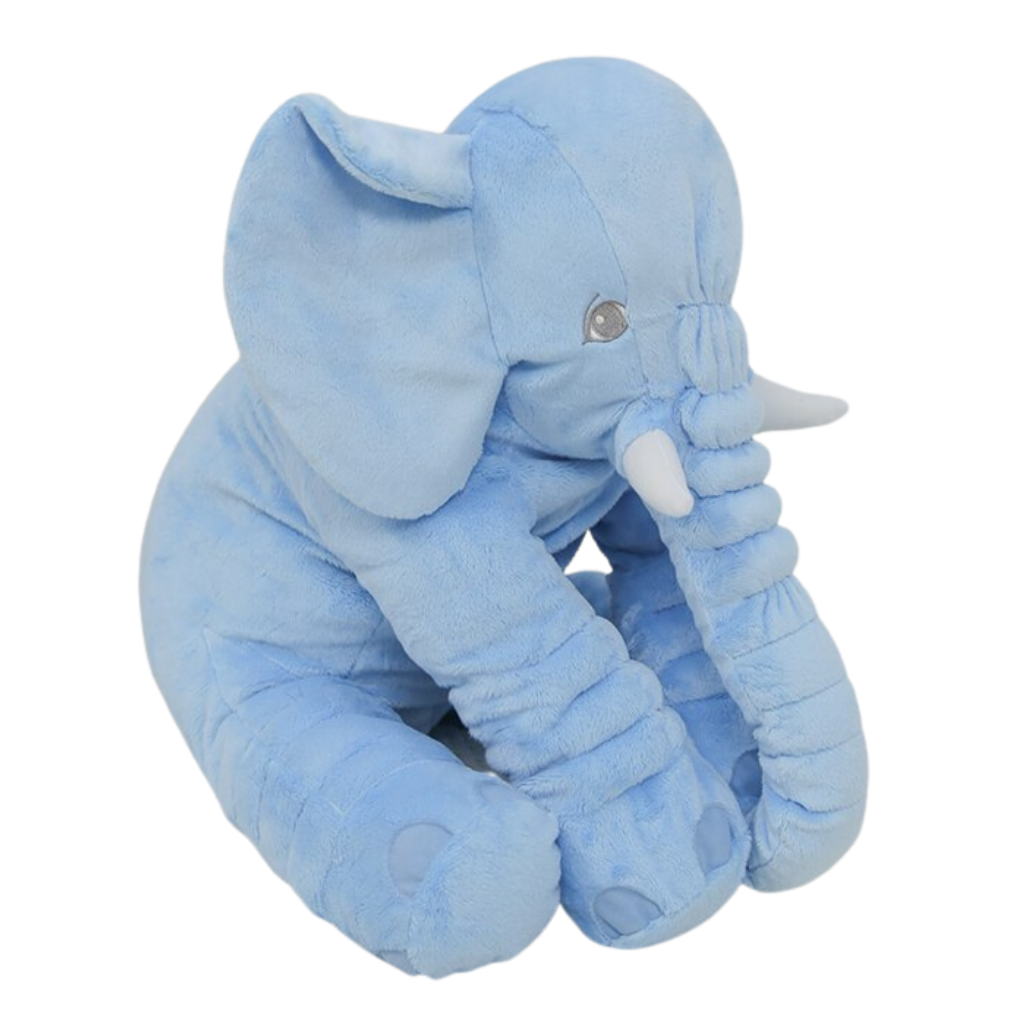 Almohada grande de peluche de bebé elefante