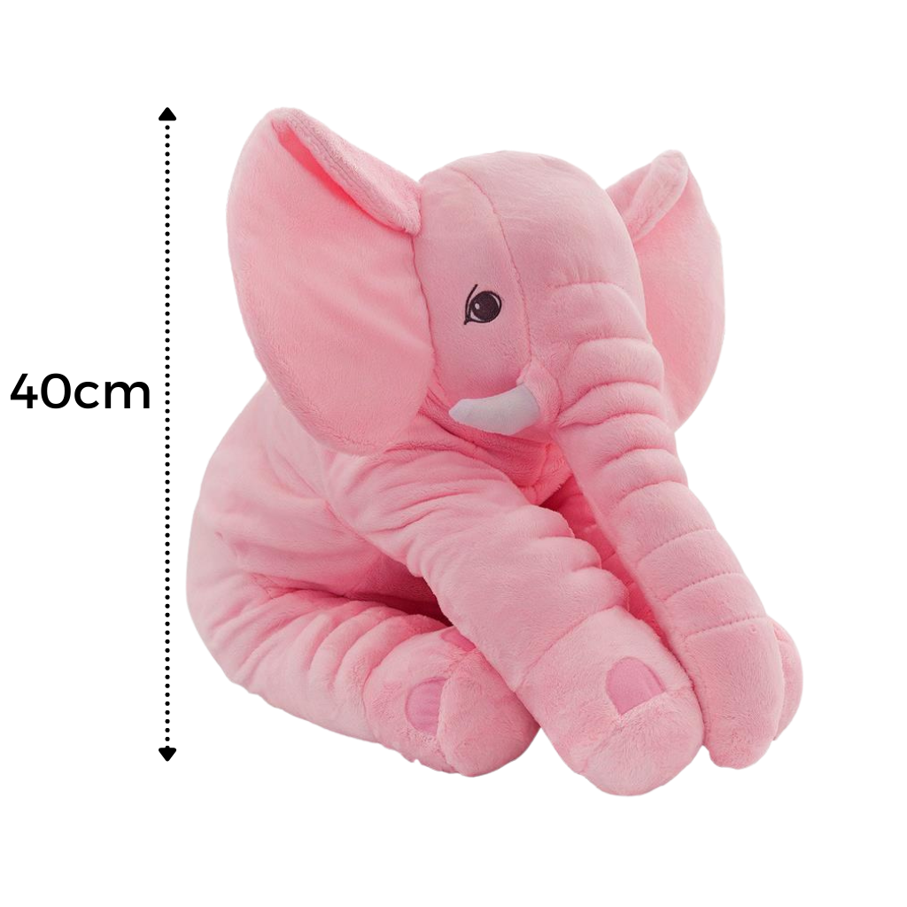 Almohada grande de peluche de bebé elefante - Ozerty
