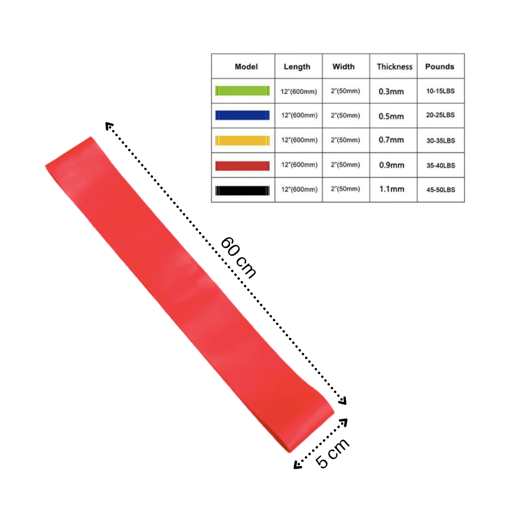 Banda elástica de látex - Ozerty