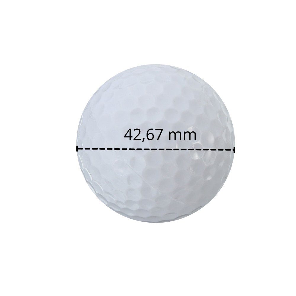 Paquete de 6 bolas de golf luminosas con LED - Ozerty