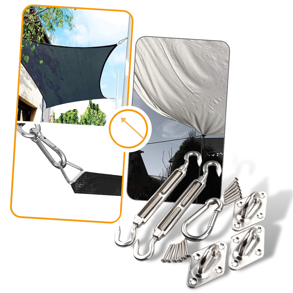 kit de herrajes para sombrillas M5 - Ozerty
