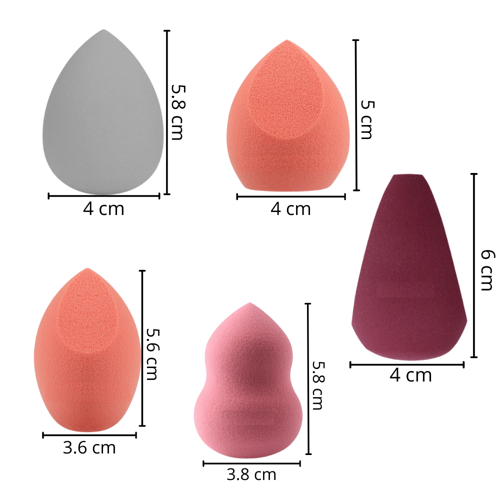 Esponja de maquillaje suave - Ozerty