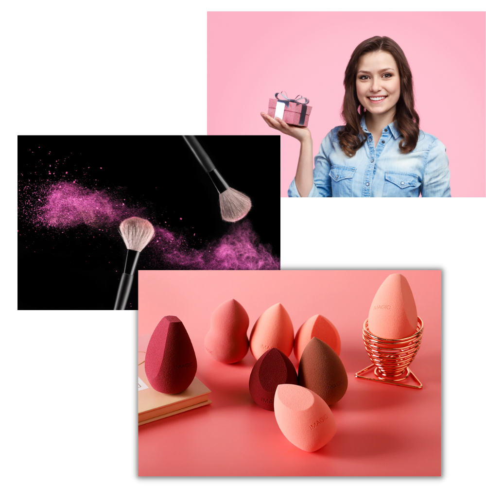 Esponja de maquillaje suave - Ozerty