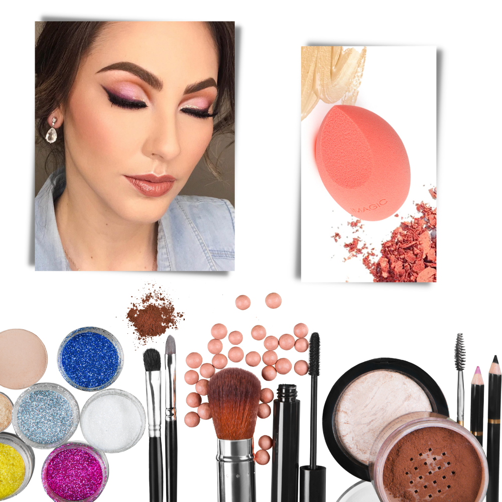 Esponja de maquillaje suave - Ozerty
