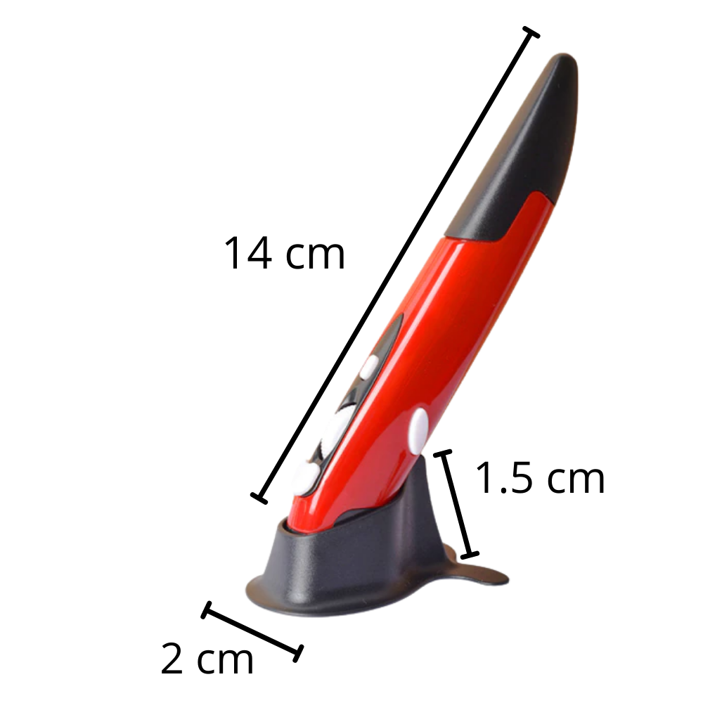 Ratón inalámbrico con forma de bolígrafo - Ozerty