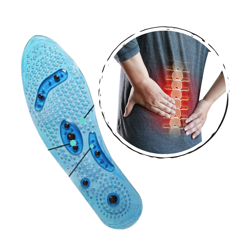 Plantillas de masaje magnético (1x Par)