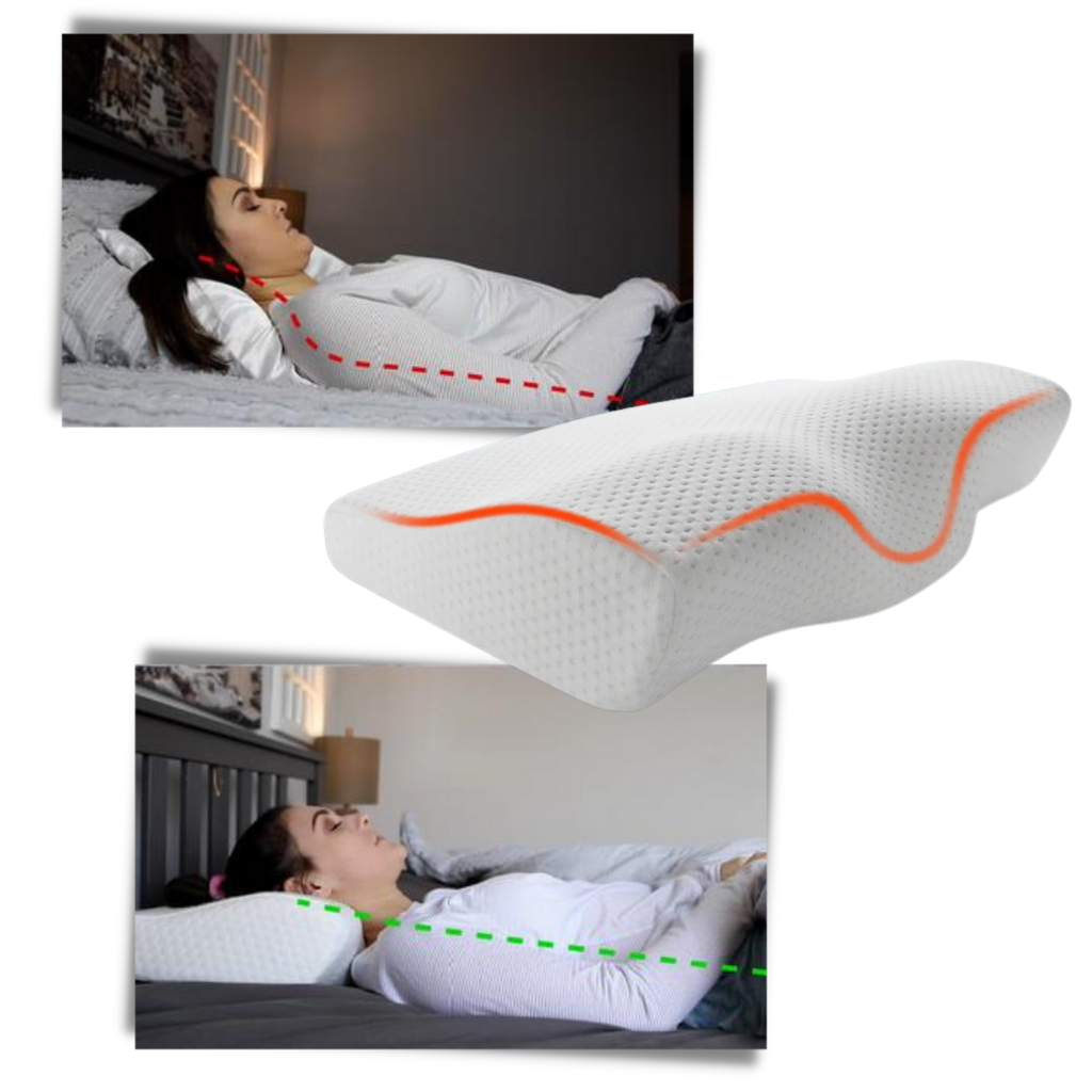 Almohada de protección cervical de Memory foam - Ozerty