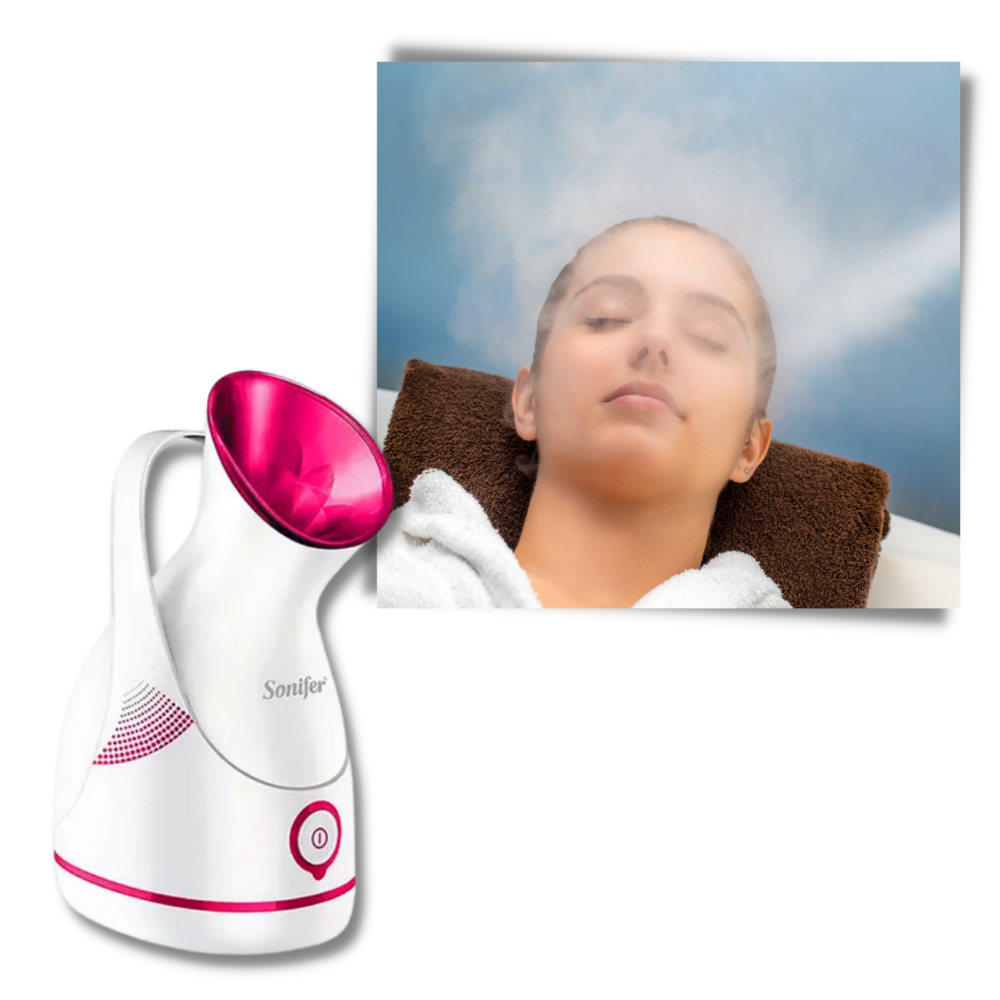 Humidificador facial portátil y sauna - Ozerty