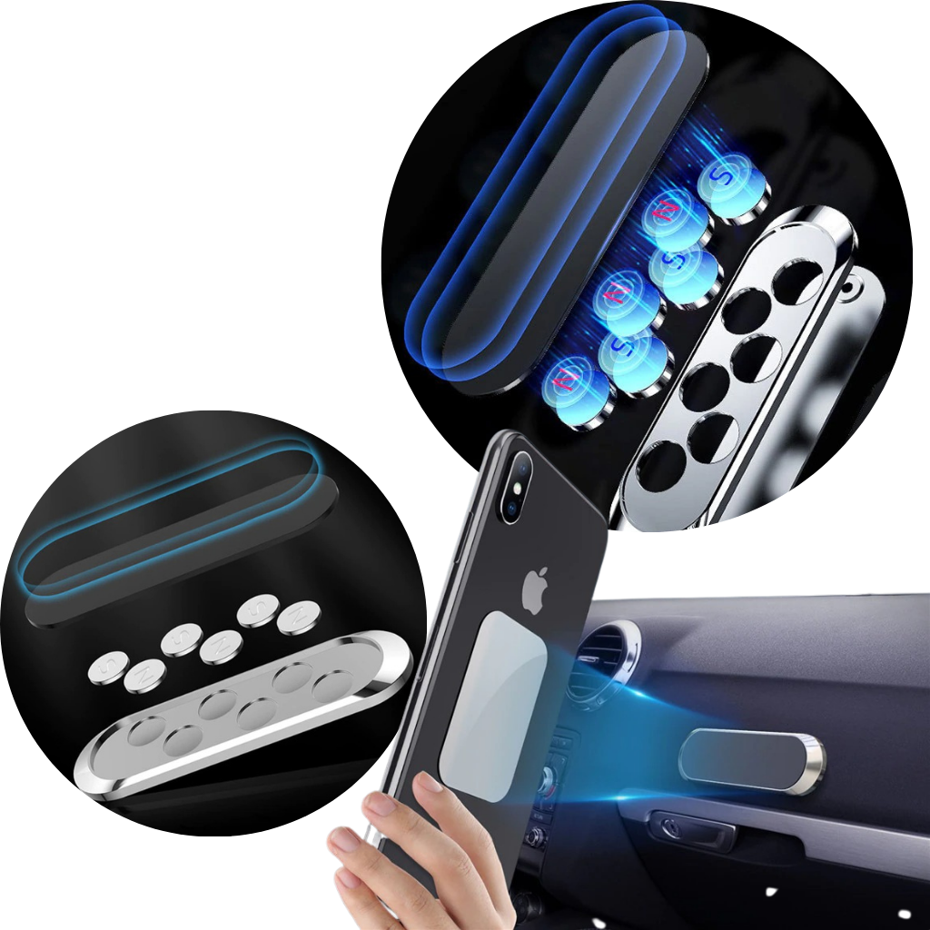 Mini-soporte magnético para teléfono móvil - Ozerty