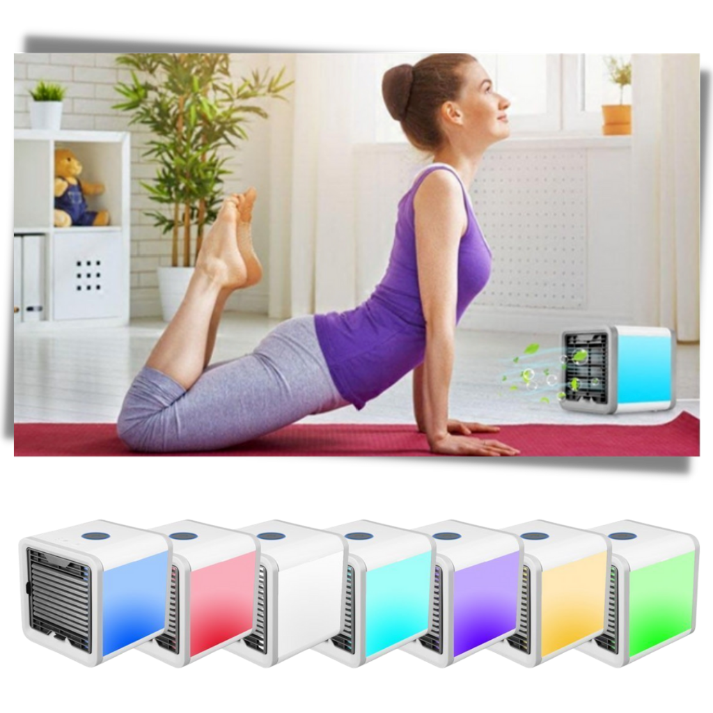 Mini climatizador de aire USB