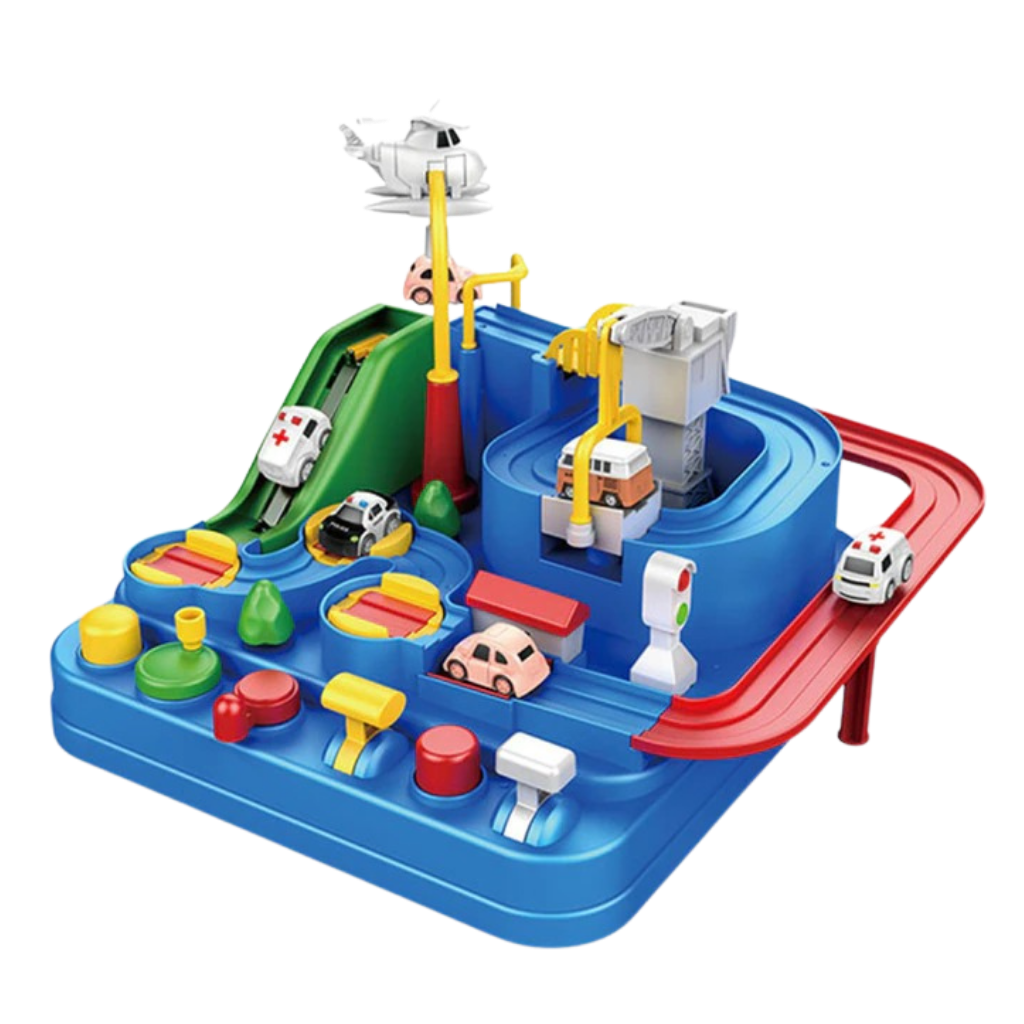 Juguete mecánico de pista para niños