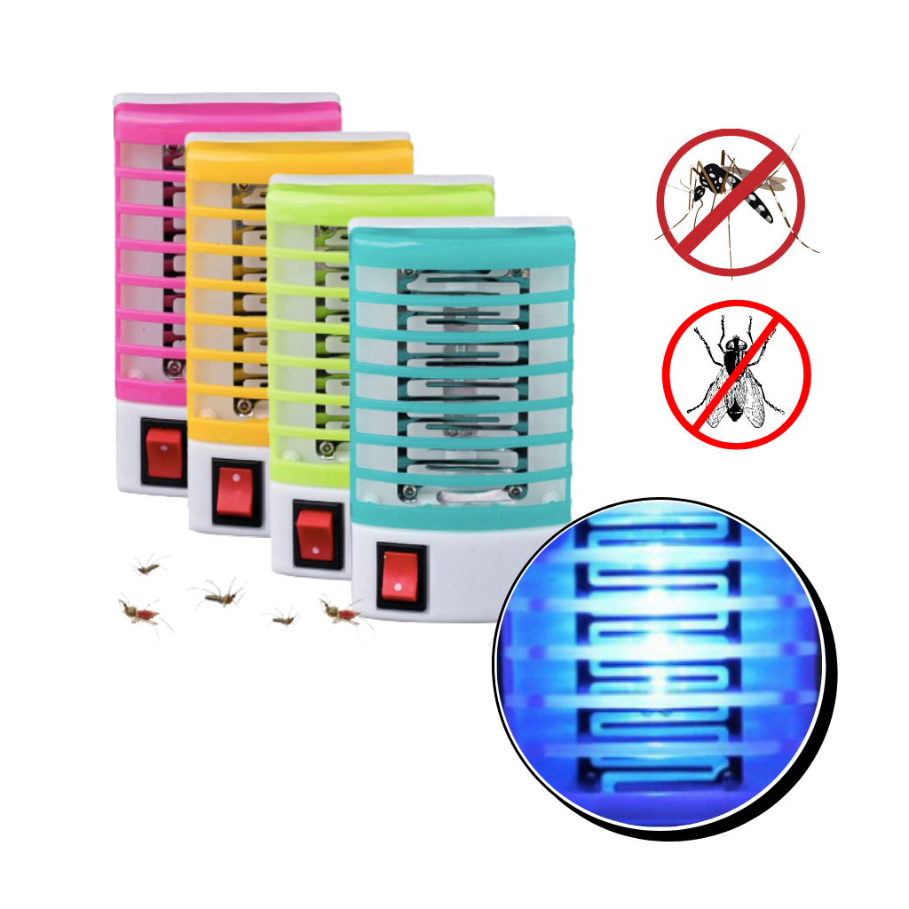 Lámpara nocturna antimosquitos enchufable - Ozerty
