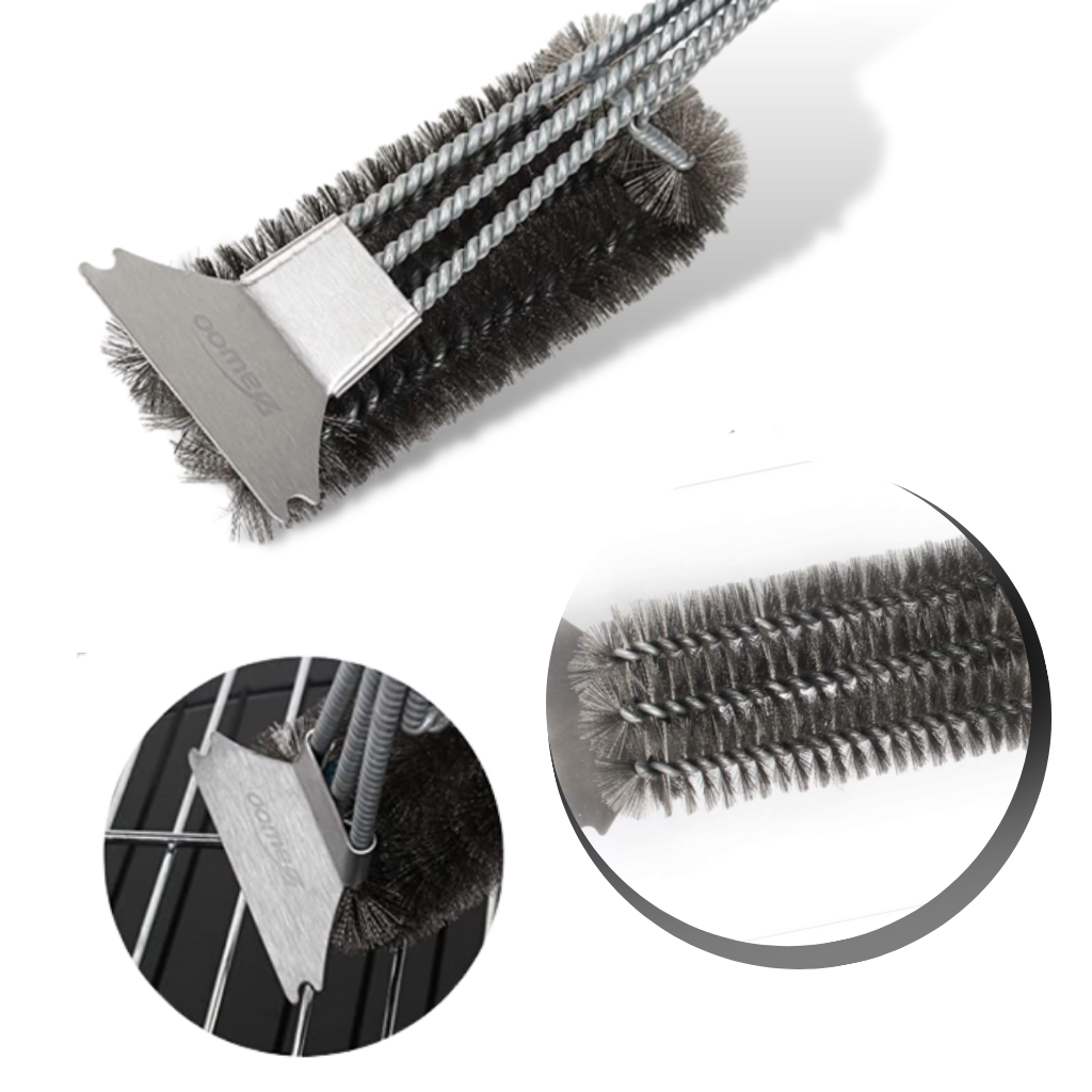 Cepillo de limpieza multiusos para barbacoas - Ozerty