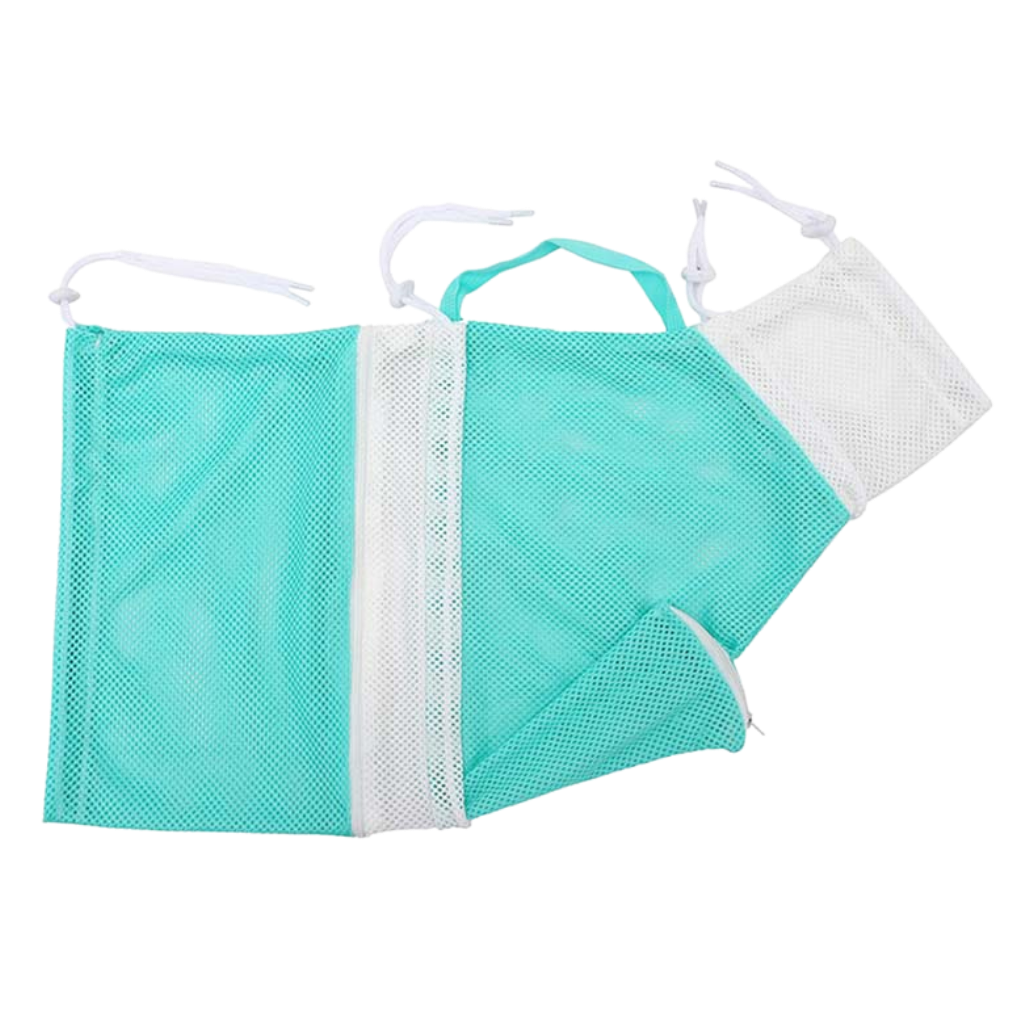 Bolsa de malla multifunción para el aseo de mascotas - Ozerty