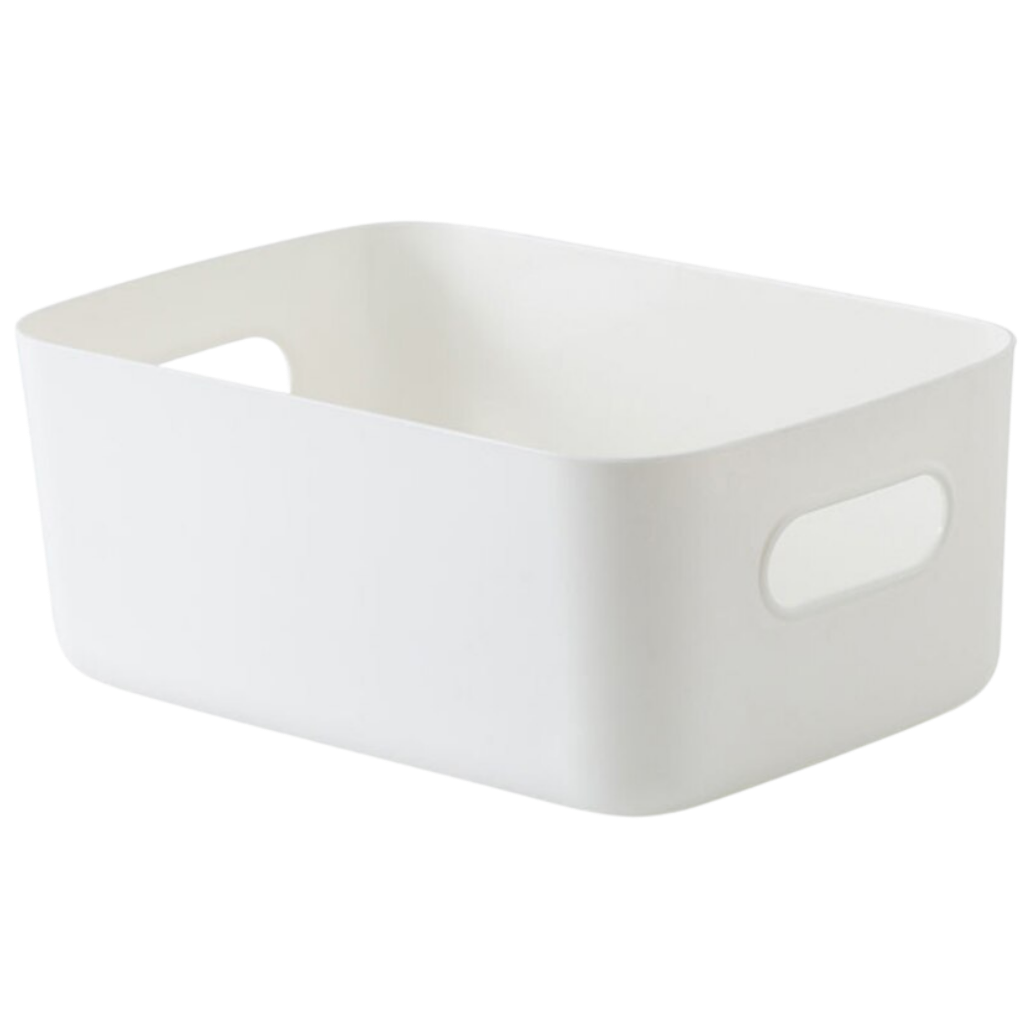 Cesta de plástico multiusos para almacenamiento