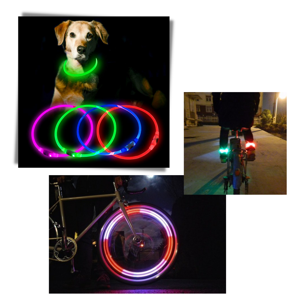 Cable de LEDs de neón de colores - Ozerty