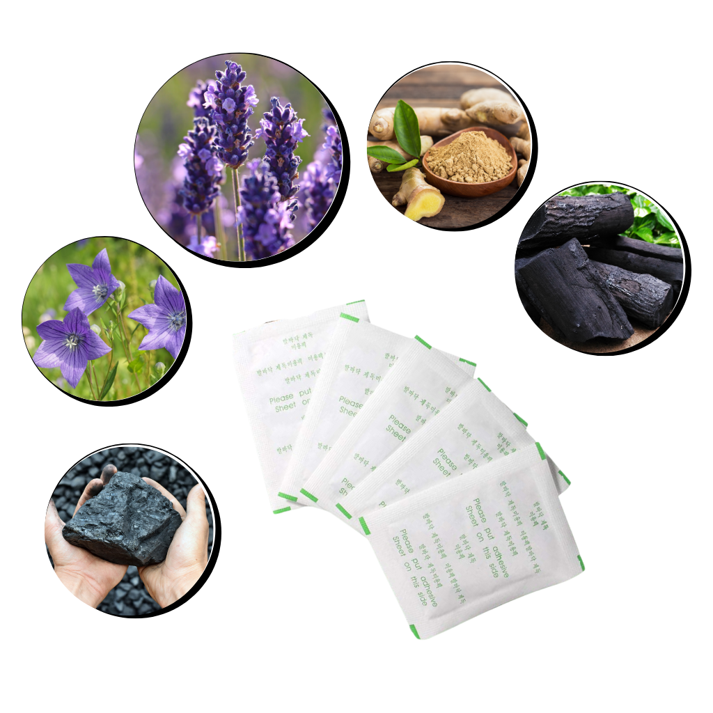 Almohadillas Detox naturales para los pies - Ozerty