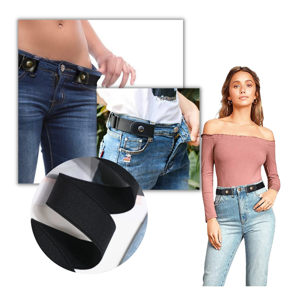 Cinturón elástico sin hebilla - Ozerty