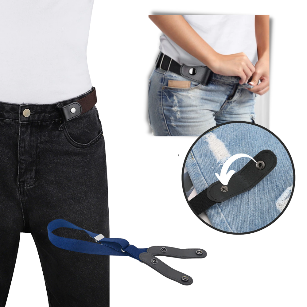 Cinturón elástico sin hebilla - Ozerty