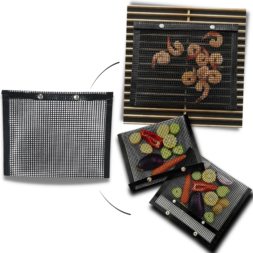 Bolsa de cocción de malla para barbacoa