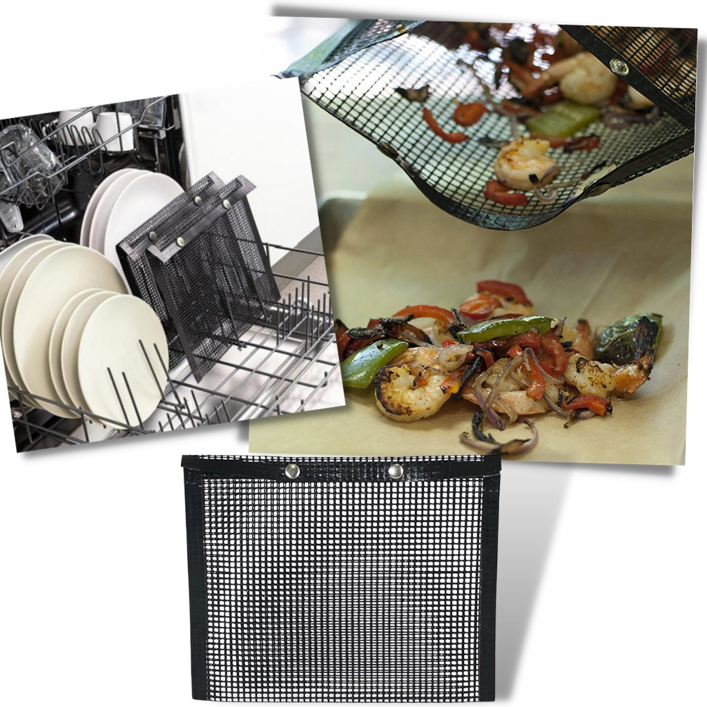 Bolsa de cocción de malla para barbacoa