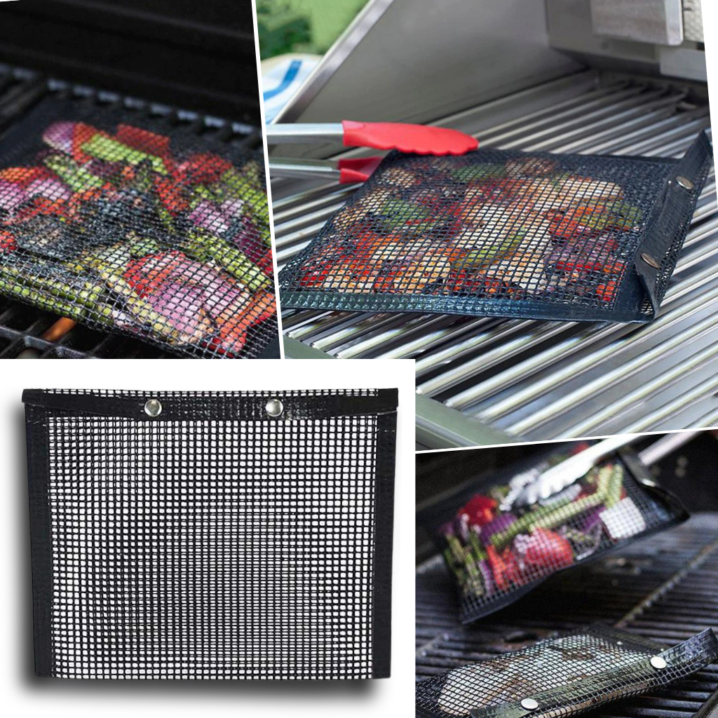 Bolsa de cocción de malla para barbacoa