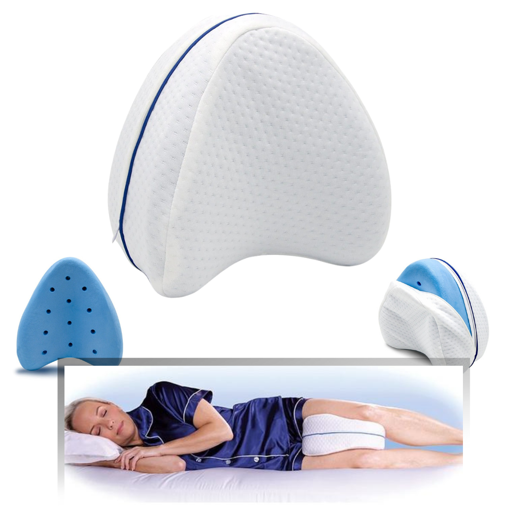 Almohada ortopédica para rodillas y piernas con Memory foam - Ozerty