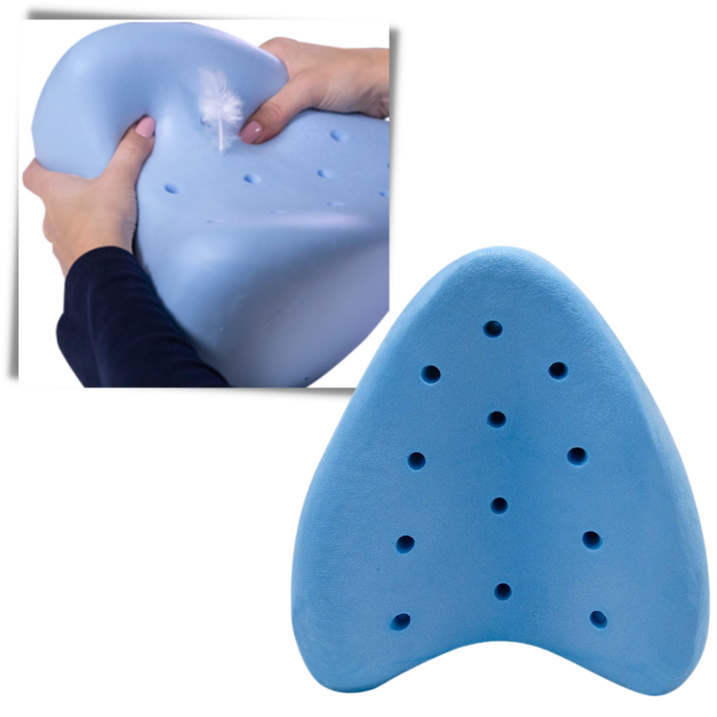 Almohada ortopédica para rodillas y piernas con Memory foam - Ozerty