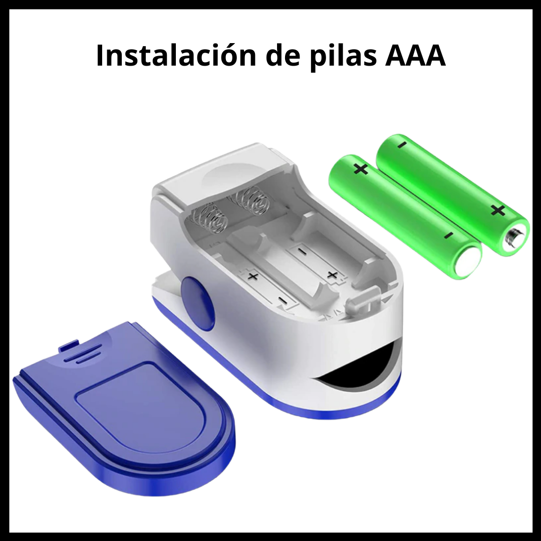 Oxímetro de pulso dedo digital