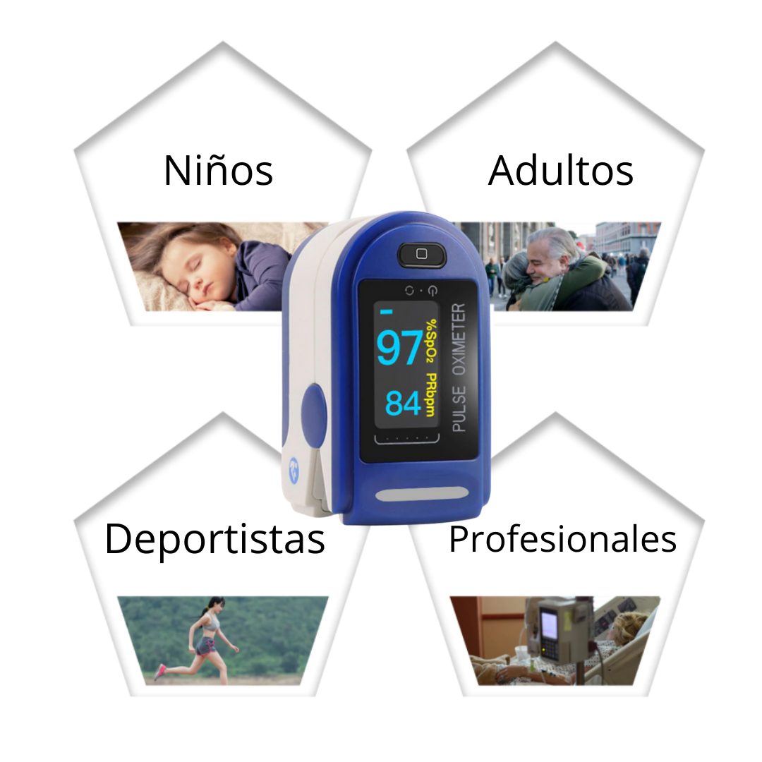 Oxímetro de pulso dedo digital