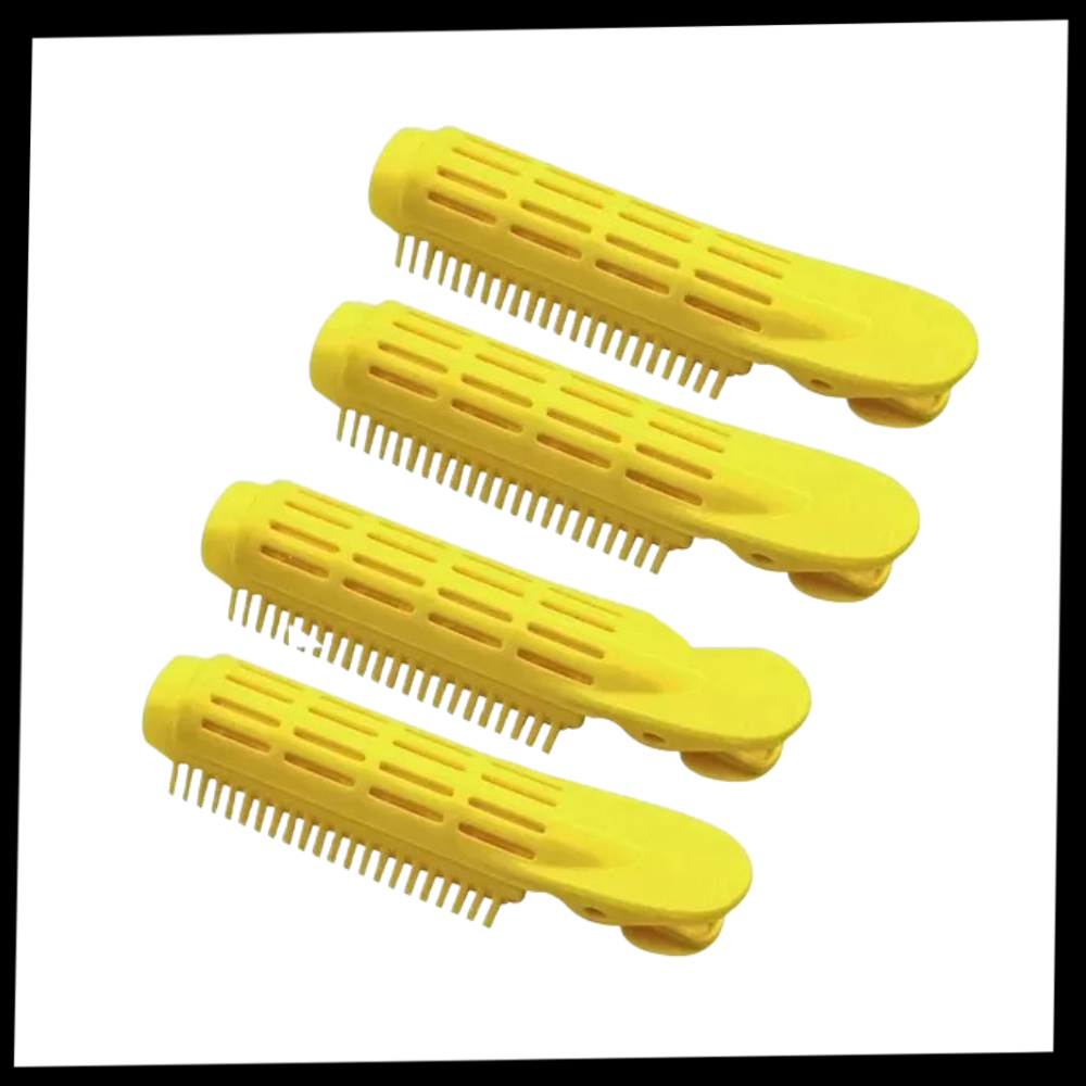 Paquete de 4 clips voluminizadores instantáneos para el cabello - Ozerty