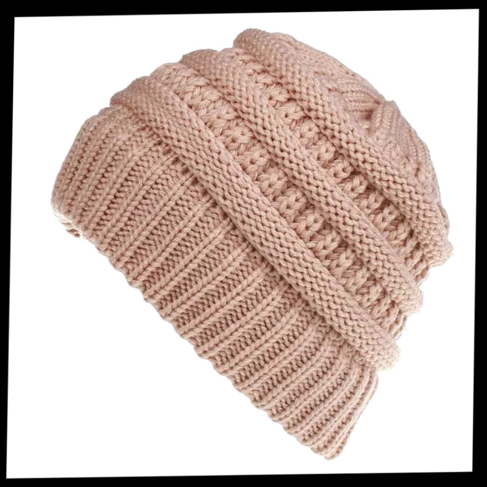 Gorro para cola de caballo y moño desordenado - Ozerty