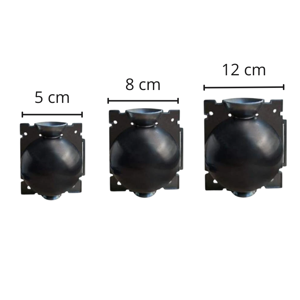 Paquete de 3 cajas para plantas con capas de aire - Ozerty