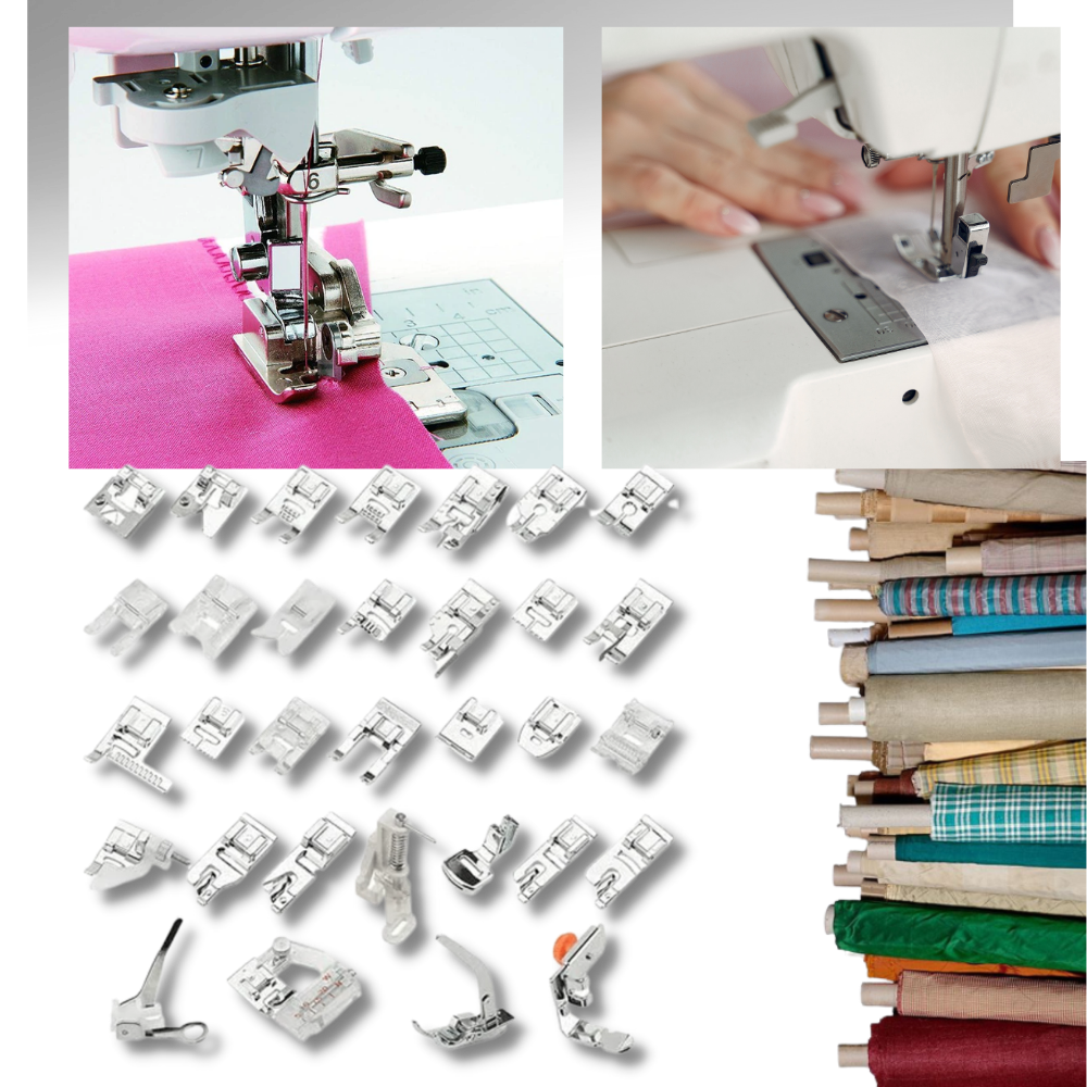 Paquete de prensatelas de 32/42 piezas - Ozerty