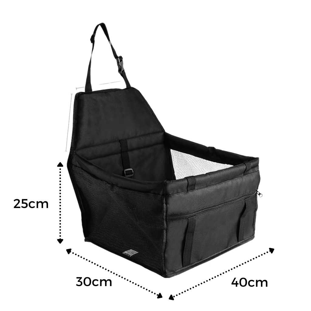 Asiento ajustable para el transporte de mascotas en el coche - Ozerty