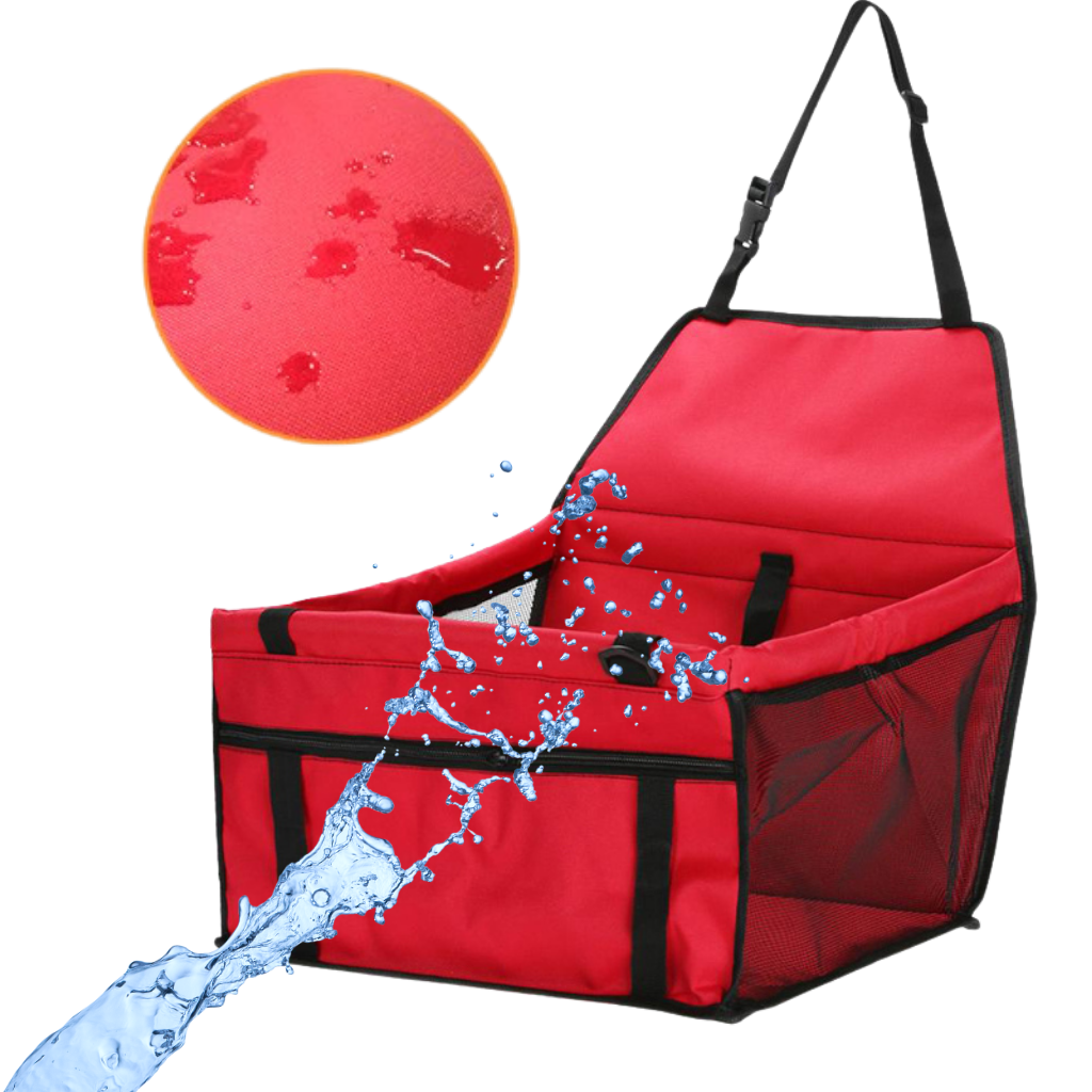 Asiento ajustable para el transporte de mascotas en el coche - Ozerty